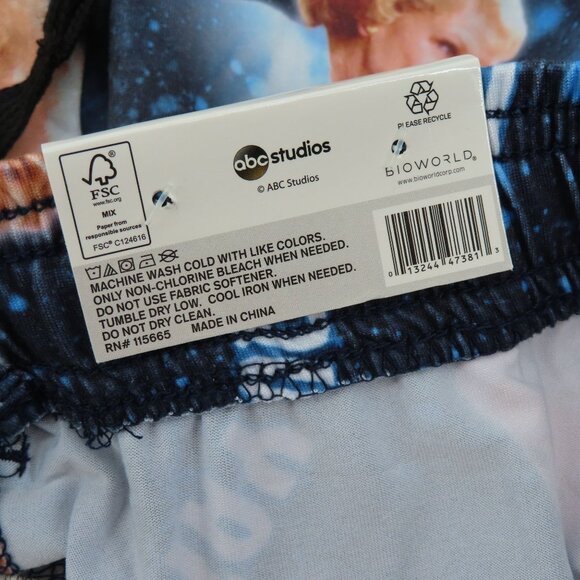 Stay Golden Girls Mens Large 36-38 Outer Space Galaxy Pajama Pants PJs NEW - Picture 8 of 12